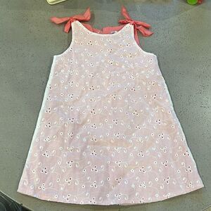 Carriage boutique white eyelet dress 2T